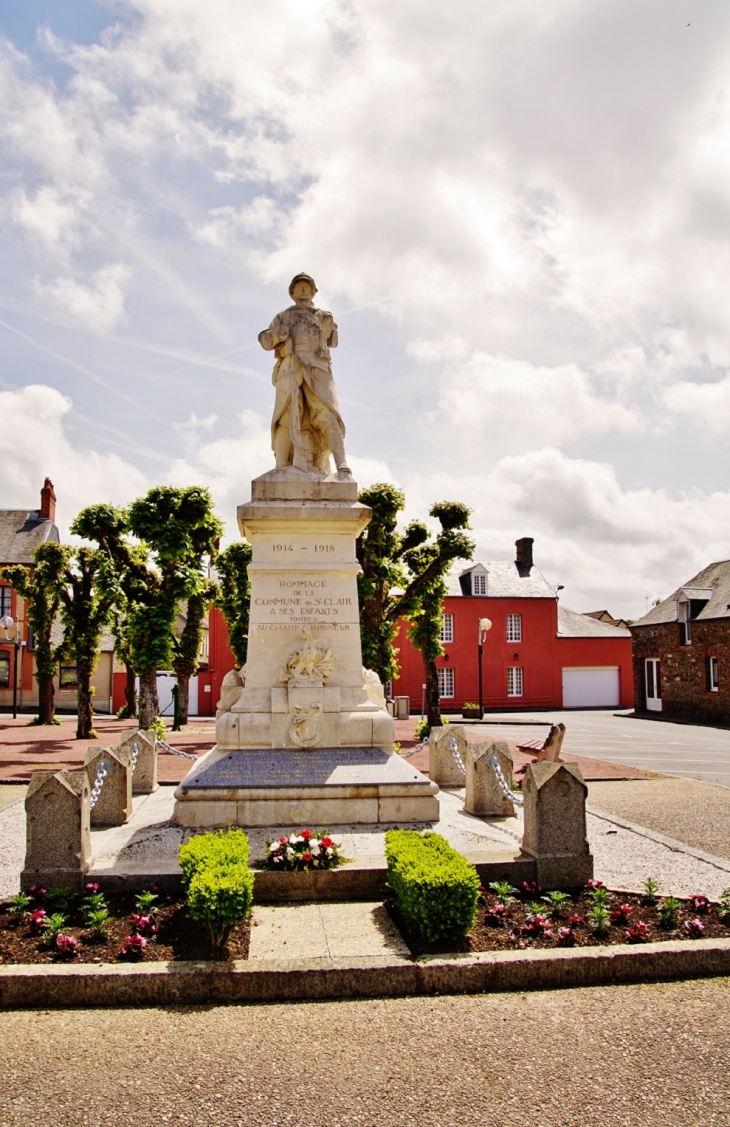 Monument-aux-Morts - Saint-Clair-sur-l'Elle