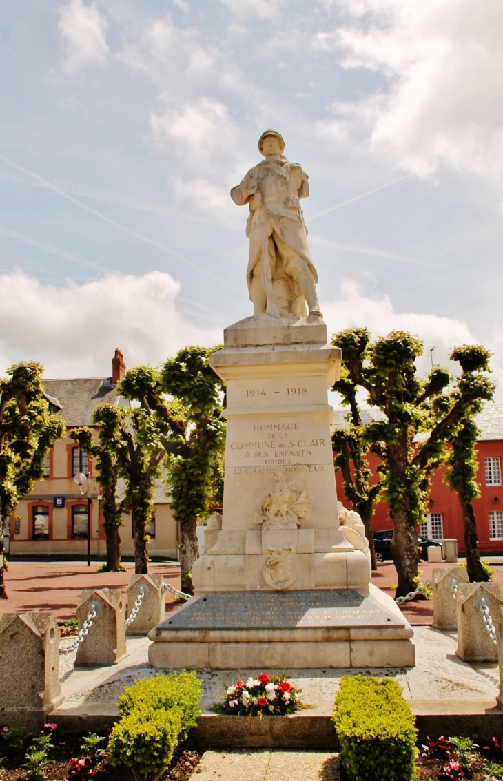 Monument-aux-Morts - Saint-Clair-sur-l'Elle