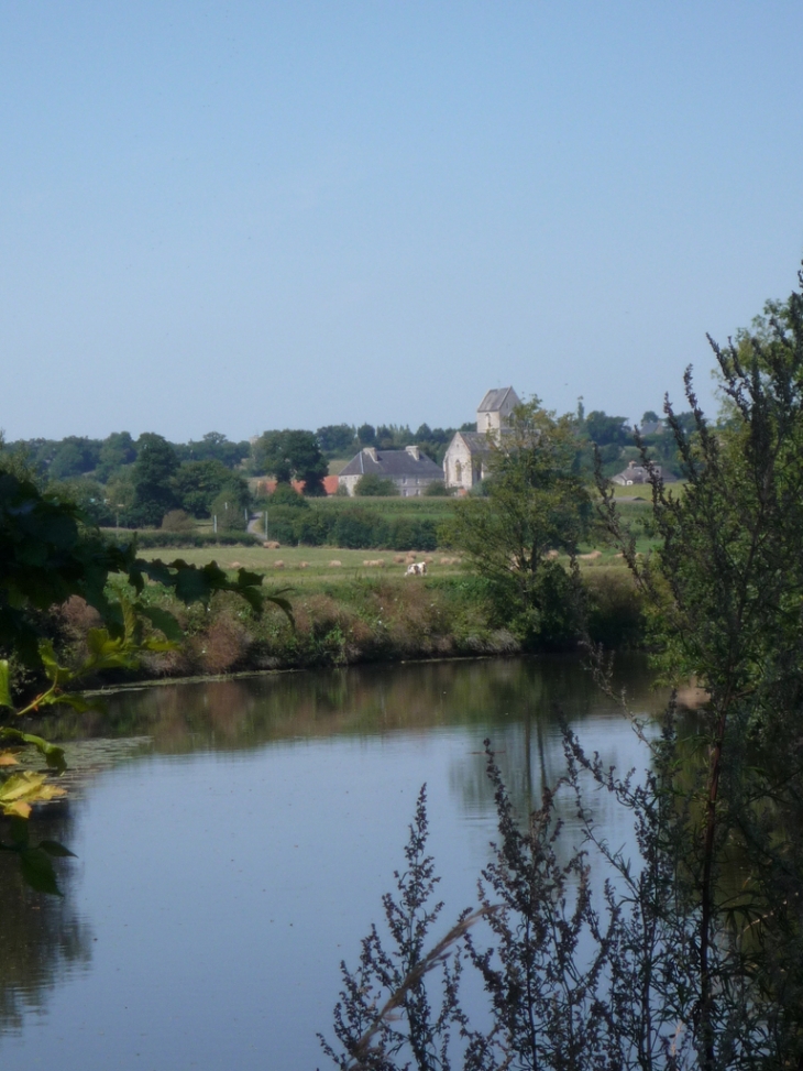 Vue saint -fromond abbatiale - Saint-Fromond