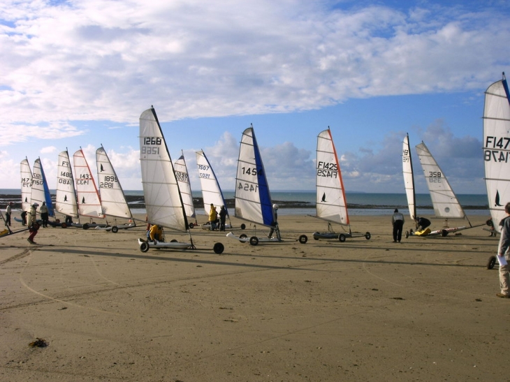 Course de chars à voile - Saint-Germain-sur-Ay