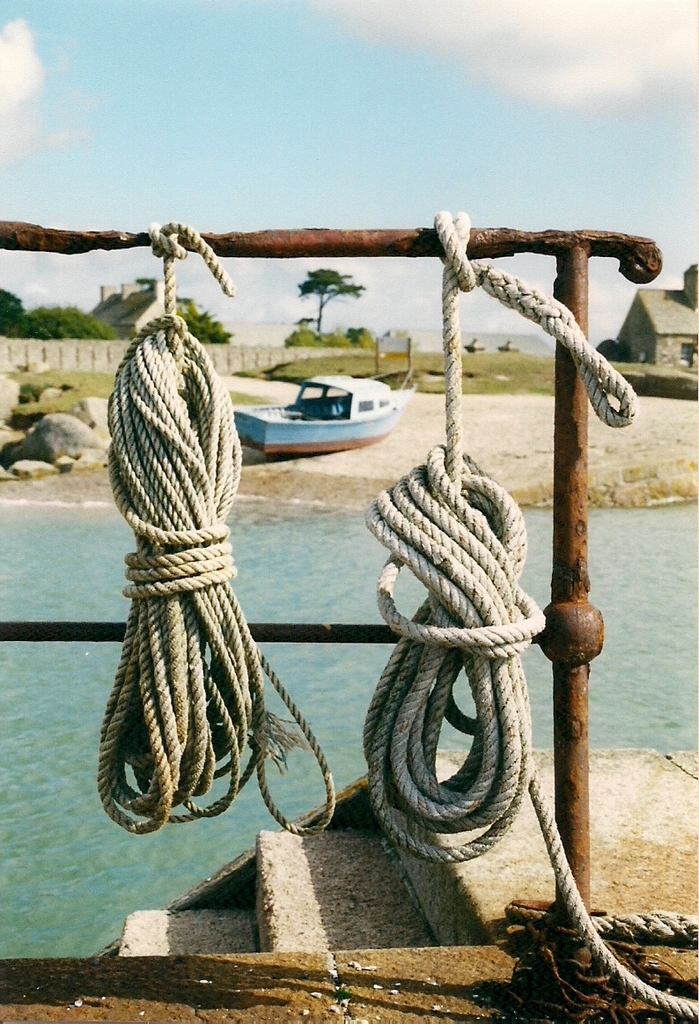 Île de Tatihou, le port - Saint-Vaast-la-Hougue