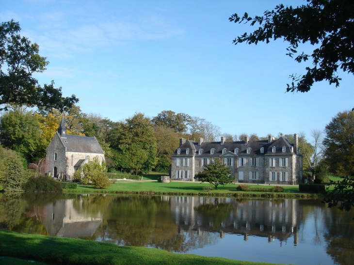 Le chateau, sa chapelle et son étang - Trelly