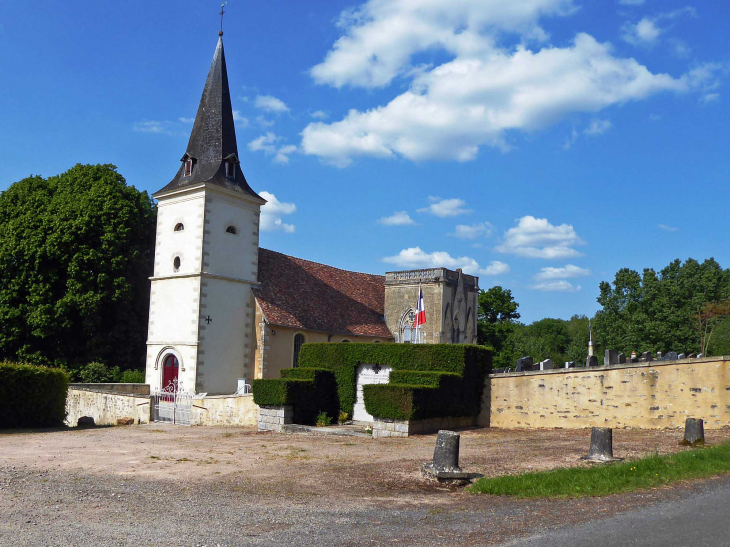 L'église - Aunay-les-Bois