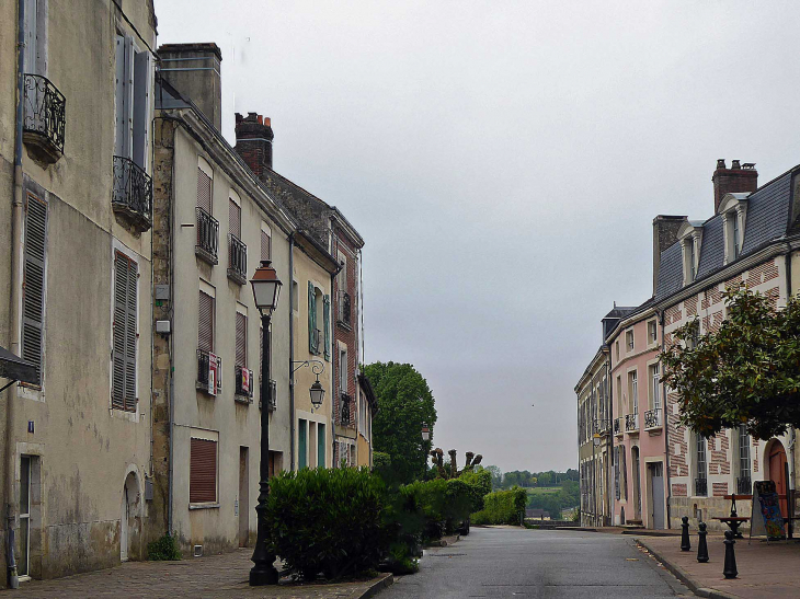 Une rue dans la ville - Bellême