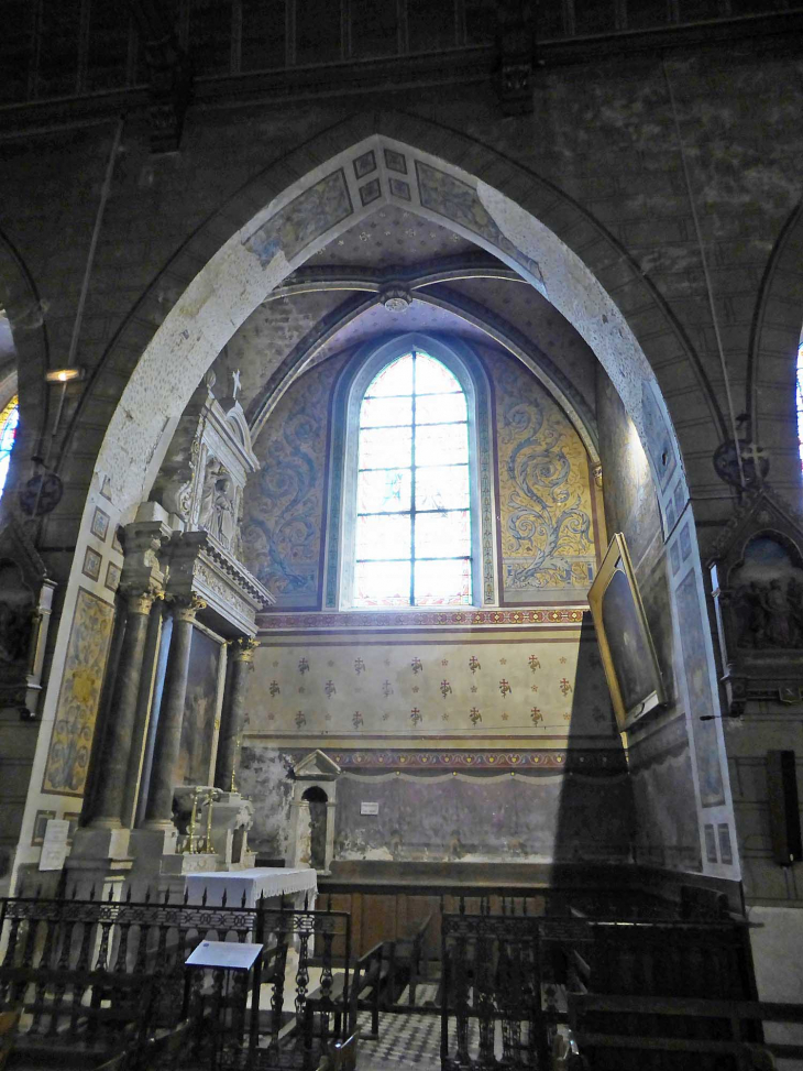 L'intérieur de l'église Sait Sauveur - Bellême