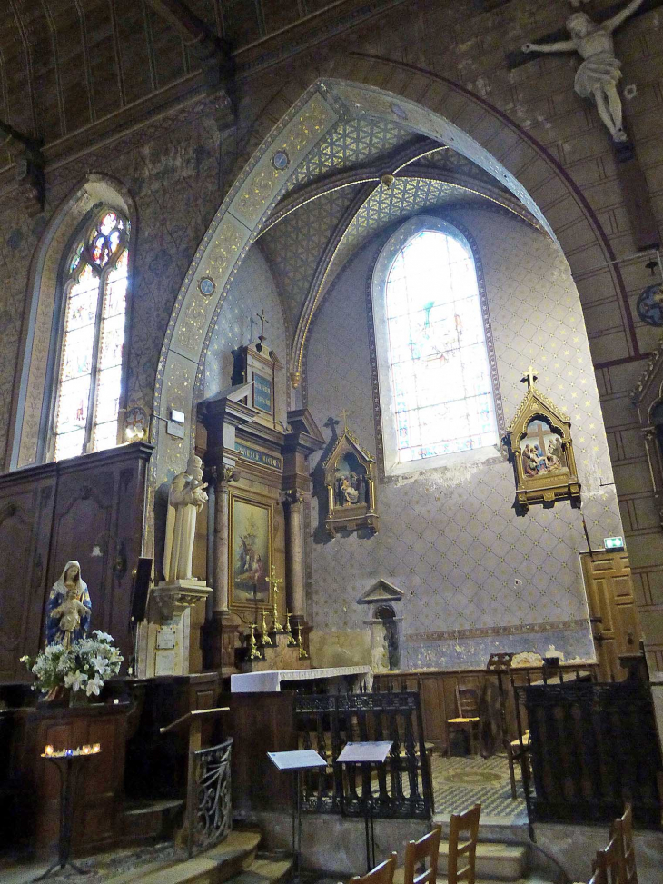 L'intérieur de l'église Saint Sauveur - Bellême