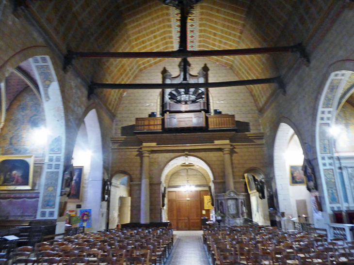 L'intérieur de l'église Saint Sauveur - Bellême