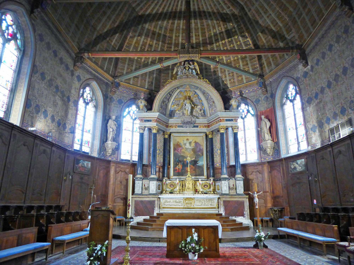 L'intérieur de l'église Saint Sauveur - Bellême