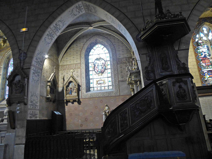 L'intérieur de l'église Saint Sauveur - Bellême