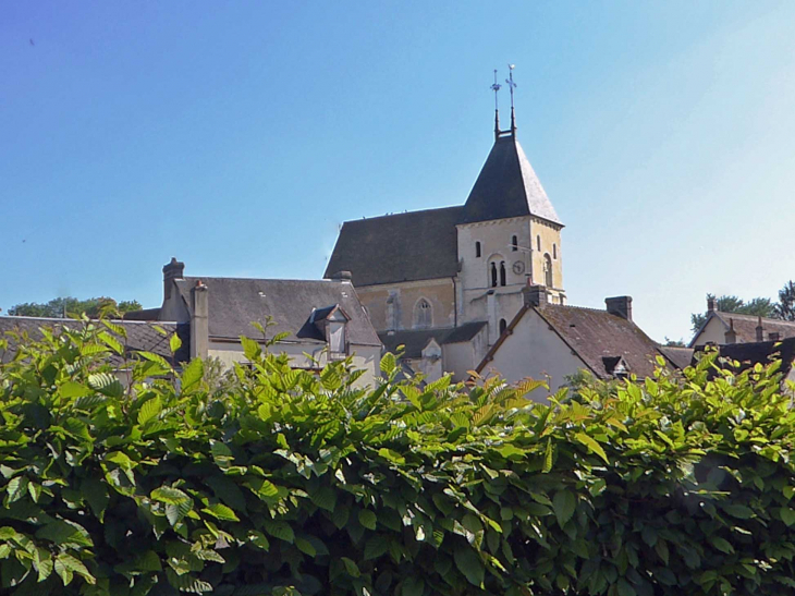 Vue sur l'église - Ceton