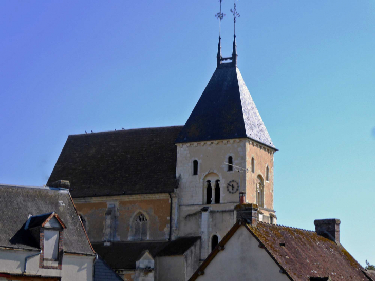 Vue sur l'église - Ceton