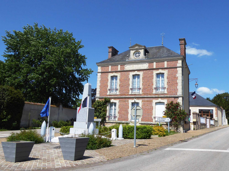 La mairie - La Lande-sur-Eure