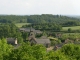 Le bourg vu de la motte féodale