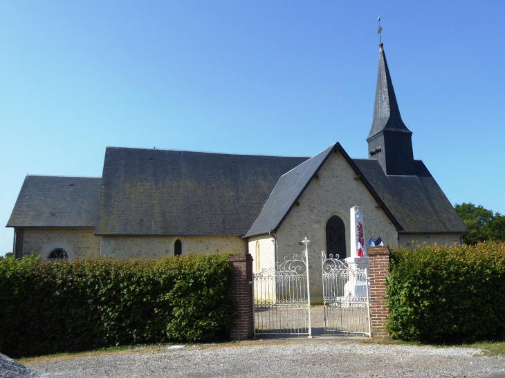 L'église - Les Ventes-de-Bourse