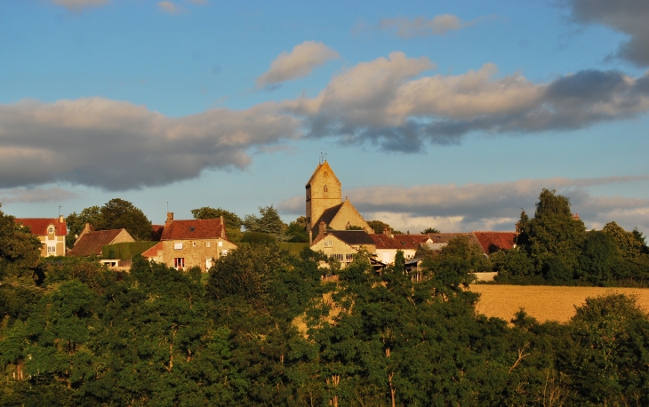 Vue sur le village - Magny-le-Désert