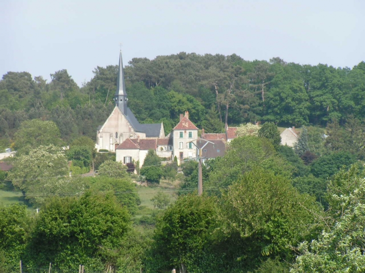 Vue ouest - Saint-Pierre-la-Bruyère