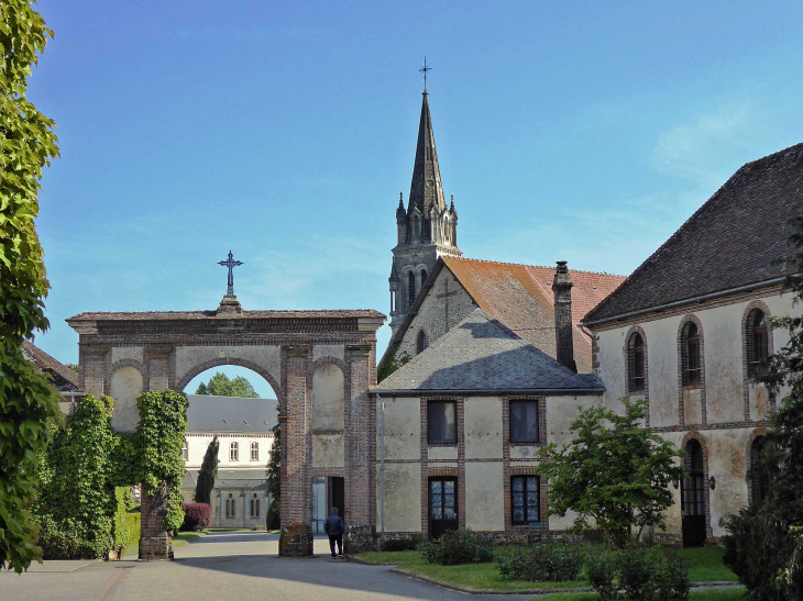 Dans l'abbaye - Soligny-la-Trappe