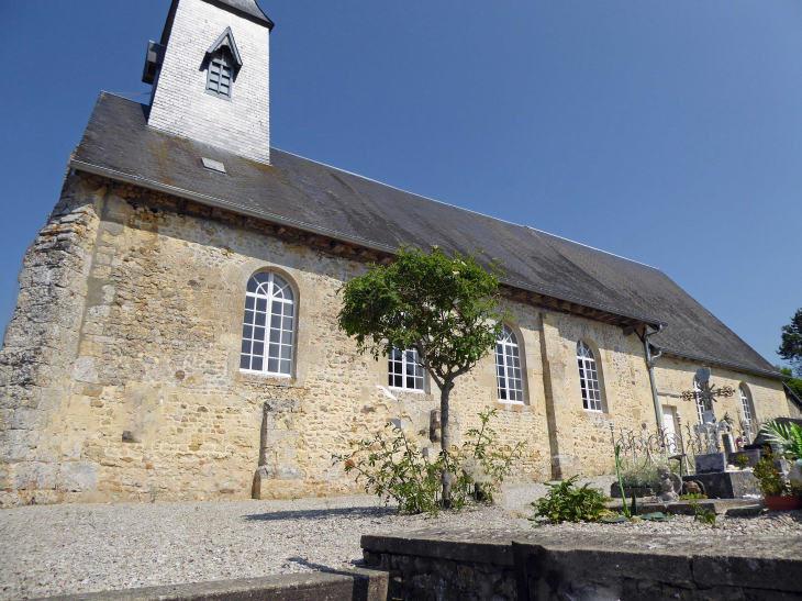 L'église - Tellières-le-Plessis