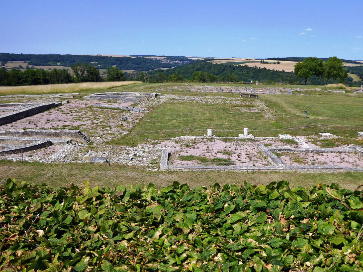 Les fouilles gallo -romaines - Alise-Sainte-Reine