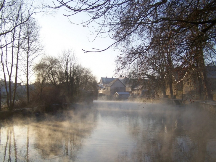 La Bèze et le village