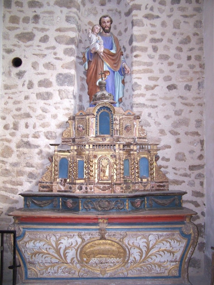 Autel de l'église - Champeau-en-Morvan