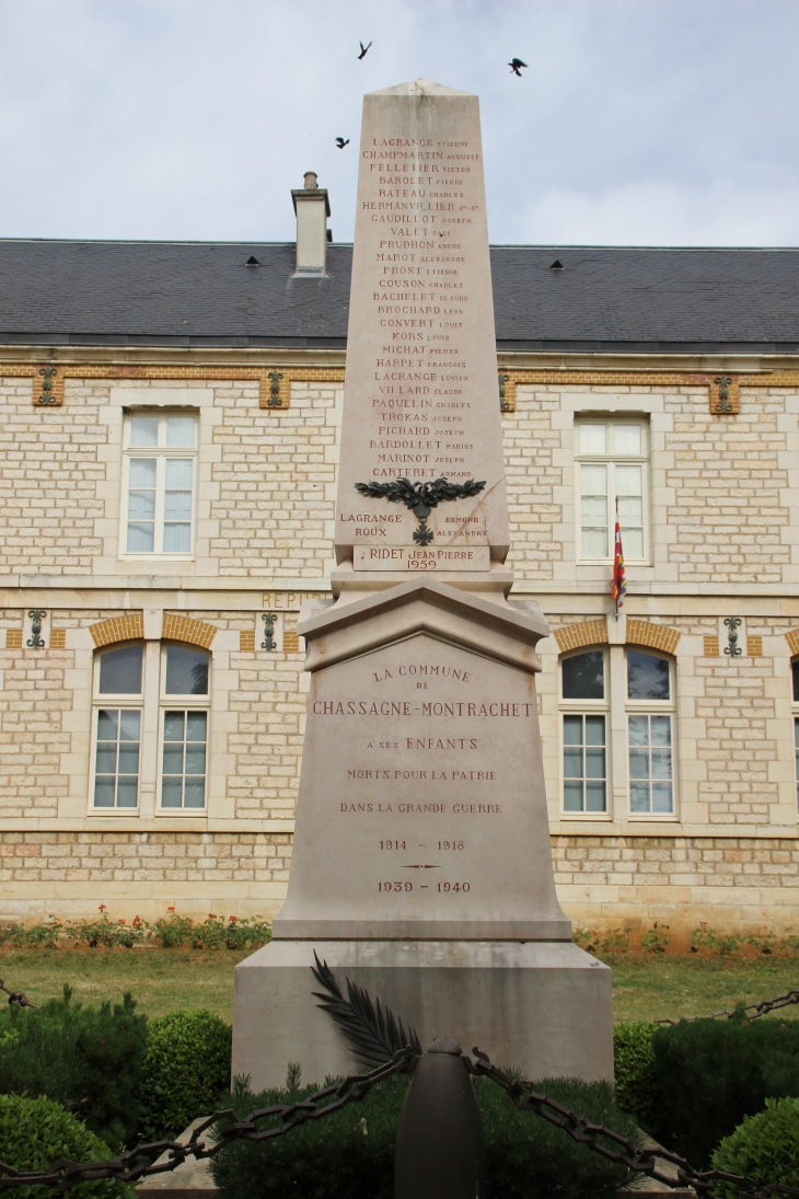 Monument-aux-Morts - Chassagne-Montrachet