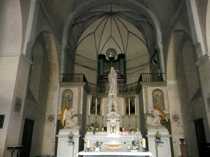 Eglise St Pierre XII ième siècle de l'Abbaye Notre Dame  - Châtillon-sur-Seine