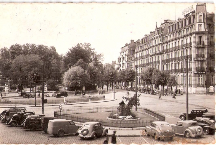 Place Darcy vue par mon grand-père - Dijon