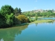 Lac Kir avec le plateau de Talant au fond.