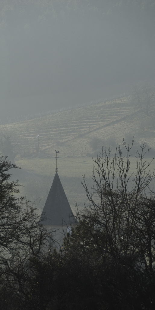 Clocher l'hivers - Échevronne