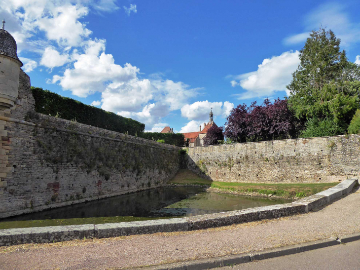 Douves du château - Époisses