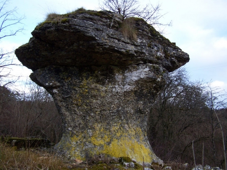 Cheminée de fée du lieu-dit La Velotte - Fleurey-sur-Ouche