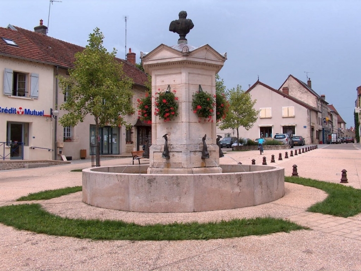 Place Henri IV - Fontaine-Française