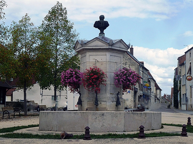 La fontaine - Fontaine-Française