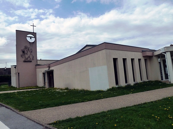 L'église moderne - Fontaine-lès-Dijon