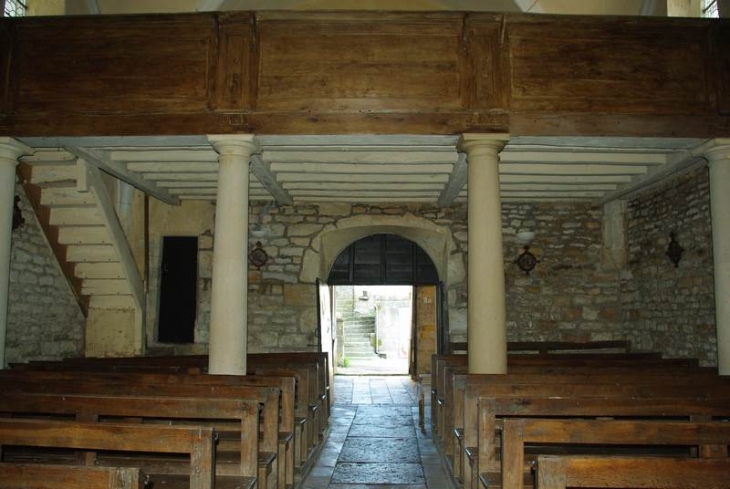 Entrée de l'église - Lucenay-le-Duc