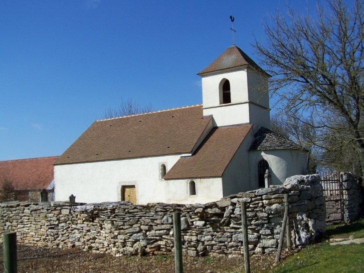 Echarnant la chapelle des Templiers - Montceau-et-Écharnant