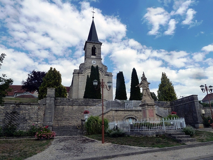 L'église de Montigny - Montigny-Mornay-Villeneuve-sur-Vingeanne