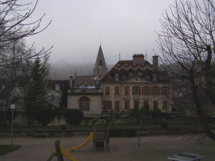 Dans le brouillard - Plombières-lès-Dijon