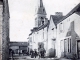Photo suivante de Pothières Grande Rue et l'Eglise , vers 1912 (carte postale ancienne).