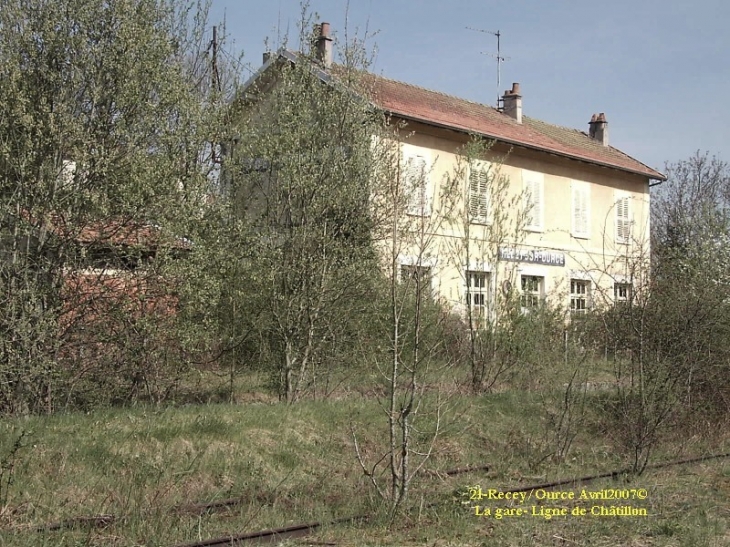 La gare - Recey-sur-Ource