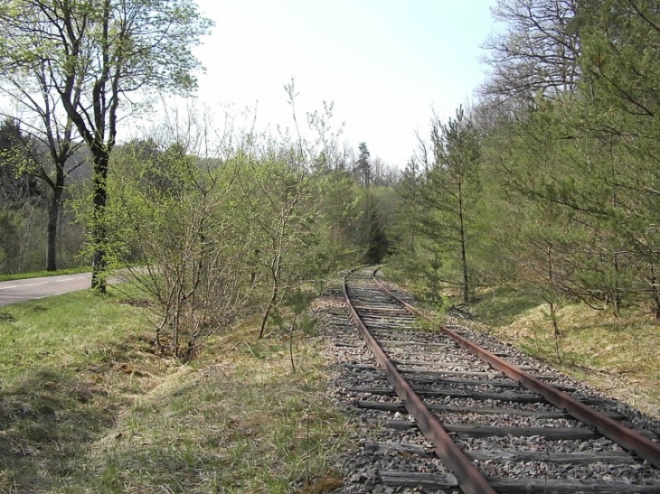 L'ancien ligne de chemin de fer, de Beneuvre à Chatillon sur seine - Recey-sur-Ource