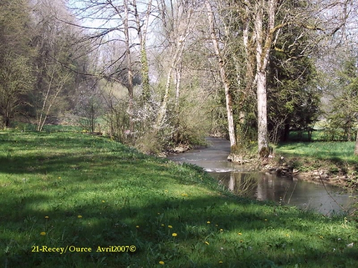 Recey, les bords de l'Ource - Recey-sur-Ource