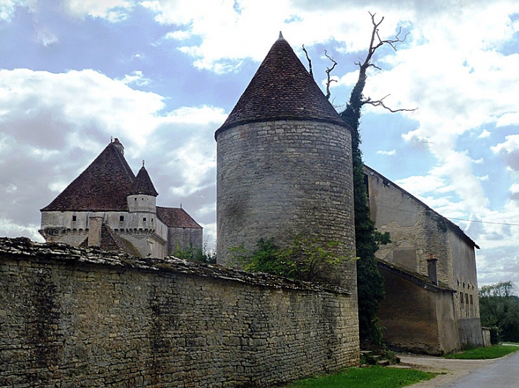 Le château de Rosières : le donjon - Saint-Seine-sur-Vingeanne