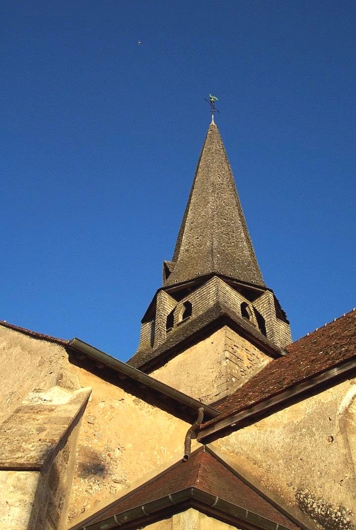 Depuis le cimetière; Saint Saturnin - Saulieu