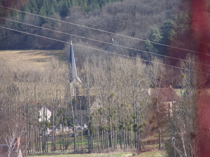 Le clocher - Voudenay