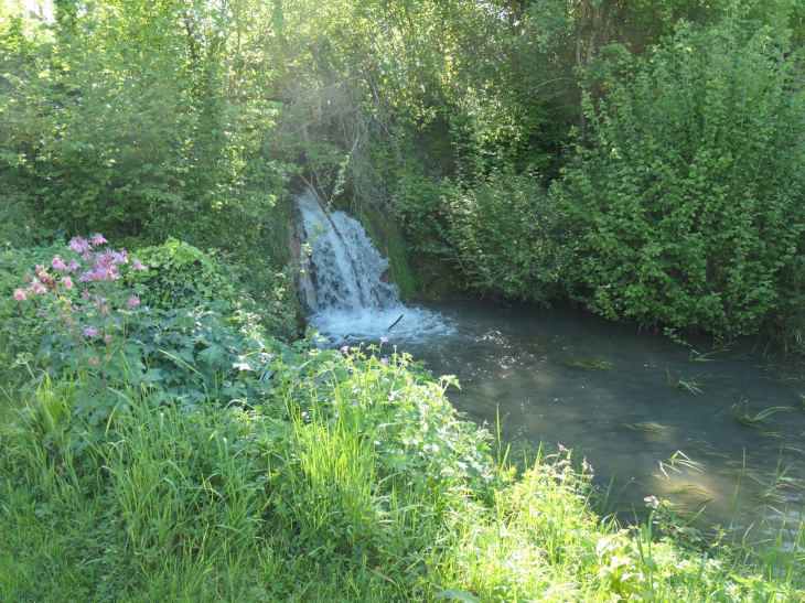 Le moulin : la cascade - Bona