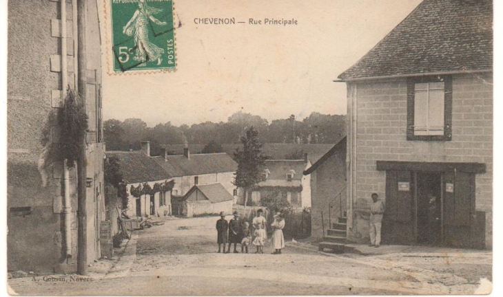 Chevenon anciennement dans le bourg