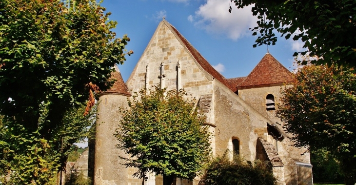 ;;église Saint-Aignan - Colméry