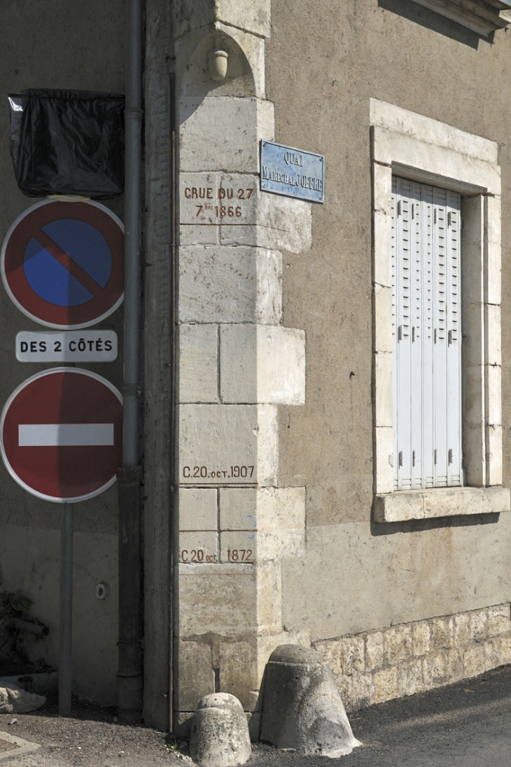 Les crues - Cosne-Cours-sur-Loire